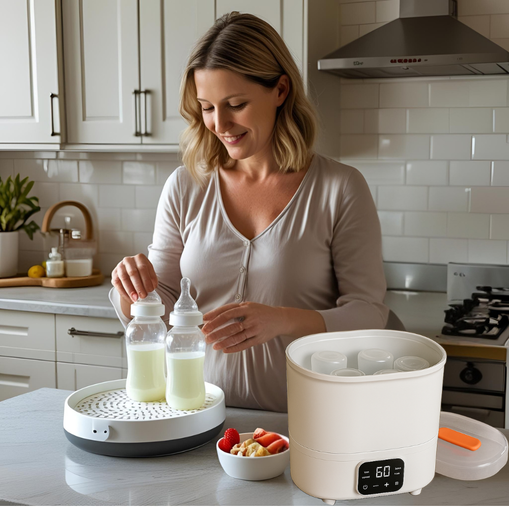 TBC 4-IN-1 Baby Bottle Steriliser & Dryer