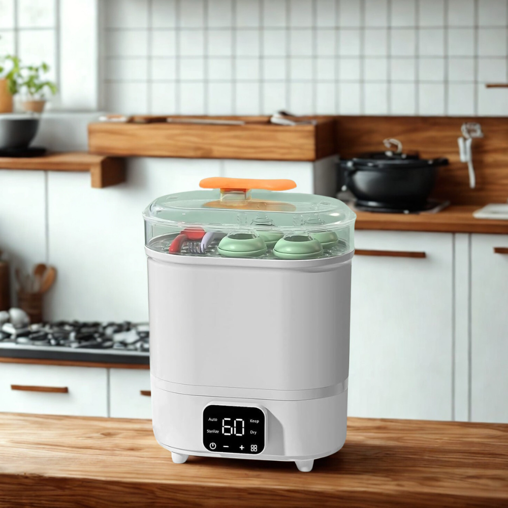 TBC 4-IN-1 Baby Bottle Steriliser & Dryer