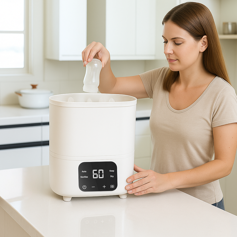 TBC 4-IN-1 Baby Bottle Steriliser & Dryer